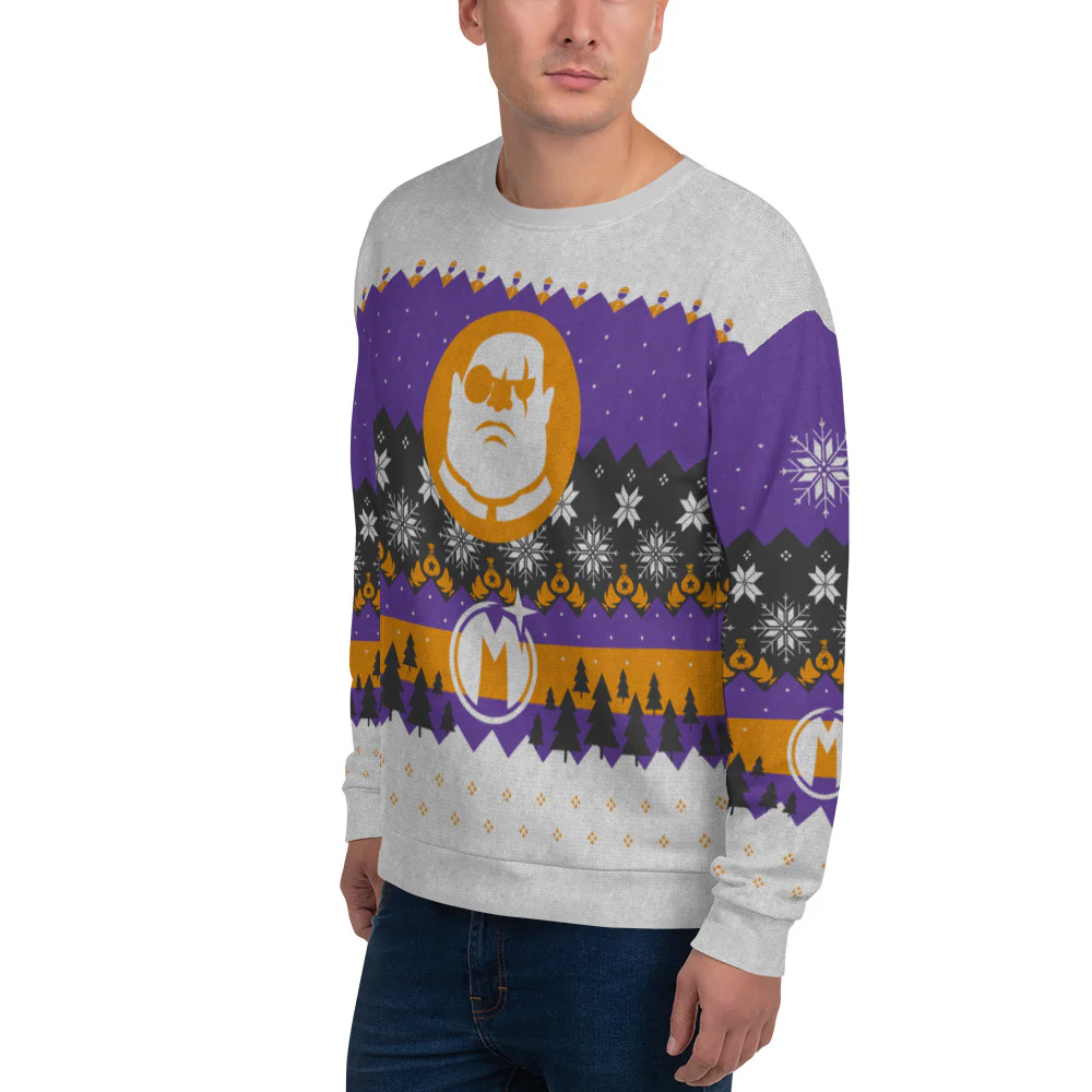 Evil Genius 2 Max Christmas Jumper - Image 2