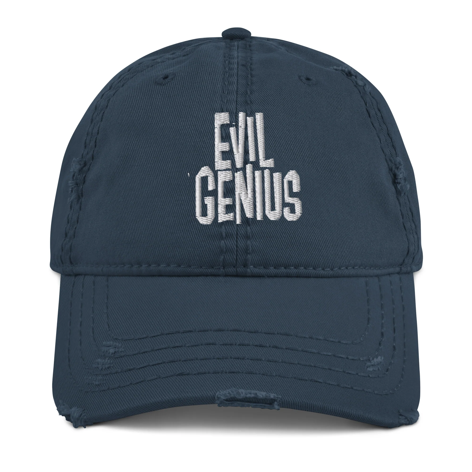 Evil Genius Distressed Dad Hat - Image 6