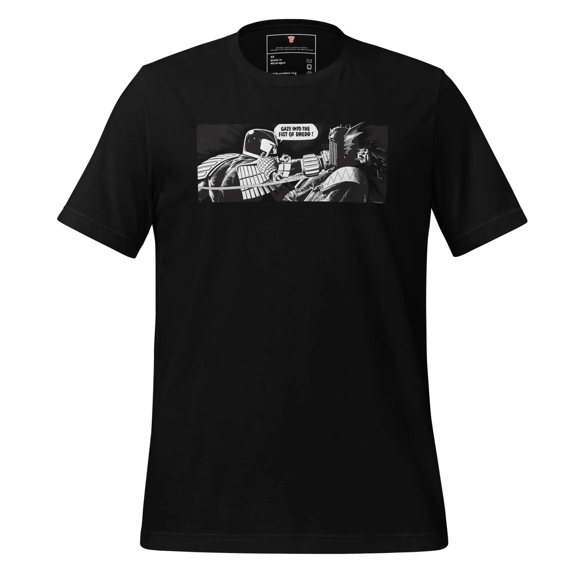 Gaze Into The Fist Of Dredd T-Shirt - Image 3