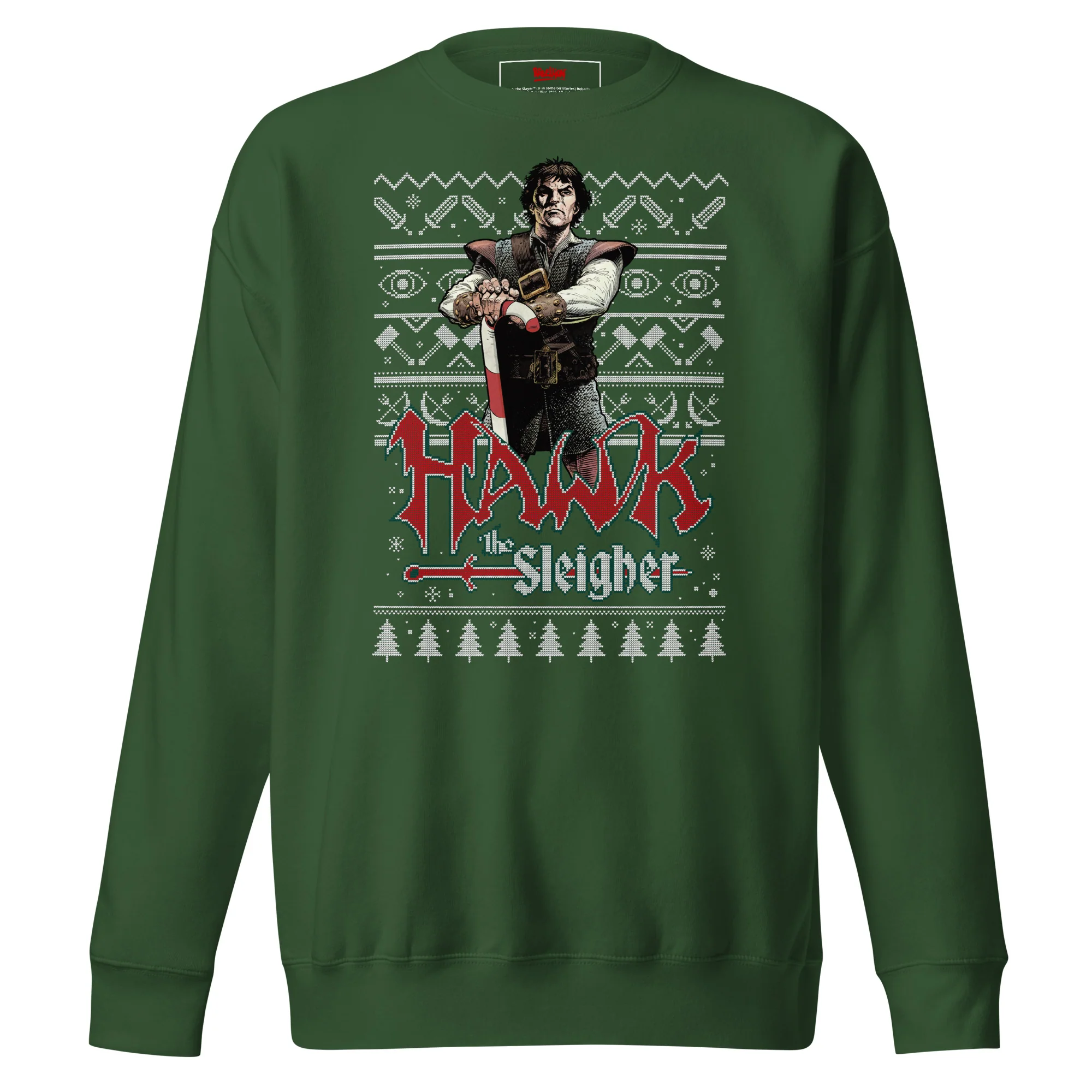 Hawk the Slayer Christmas Sweater