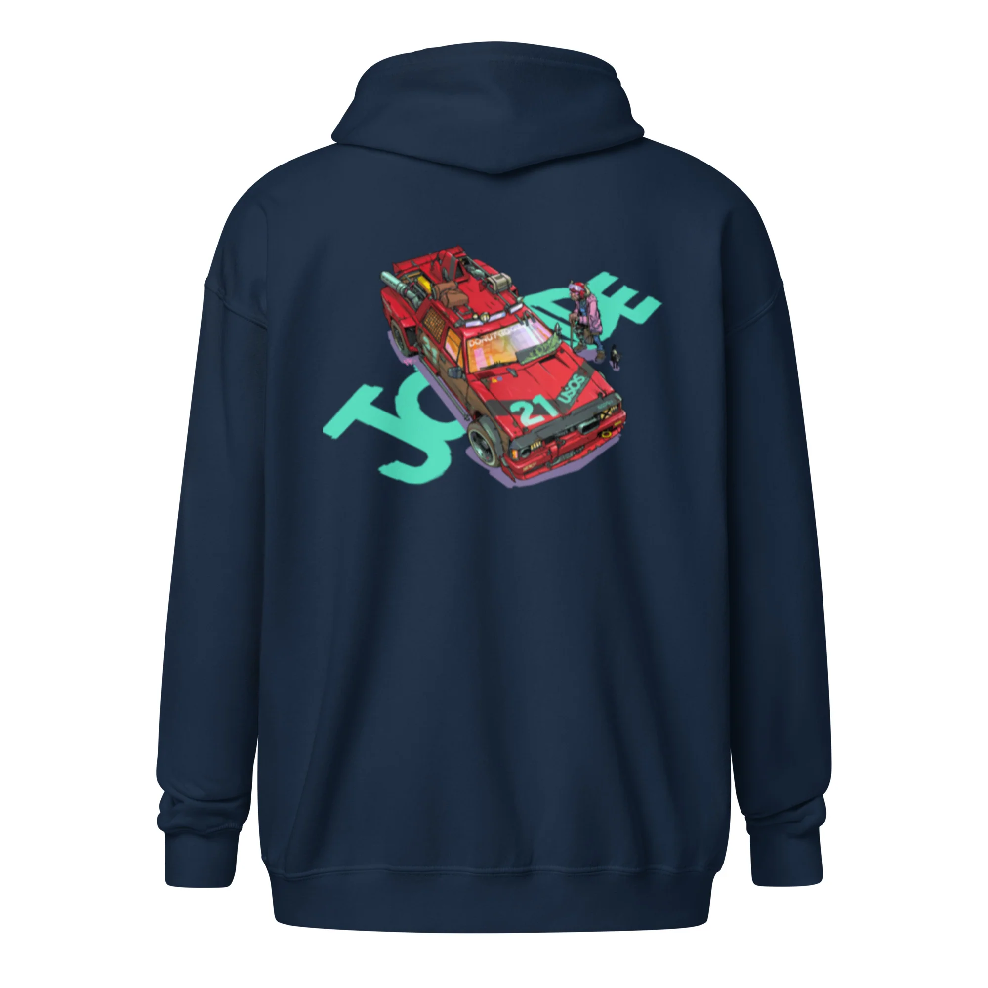 Joyride Junker Zip Hoodie - Image 3