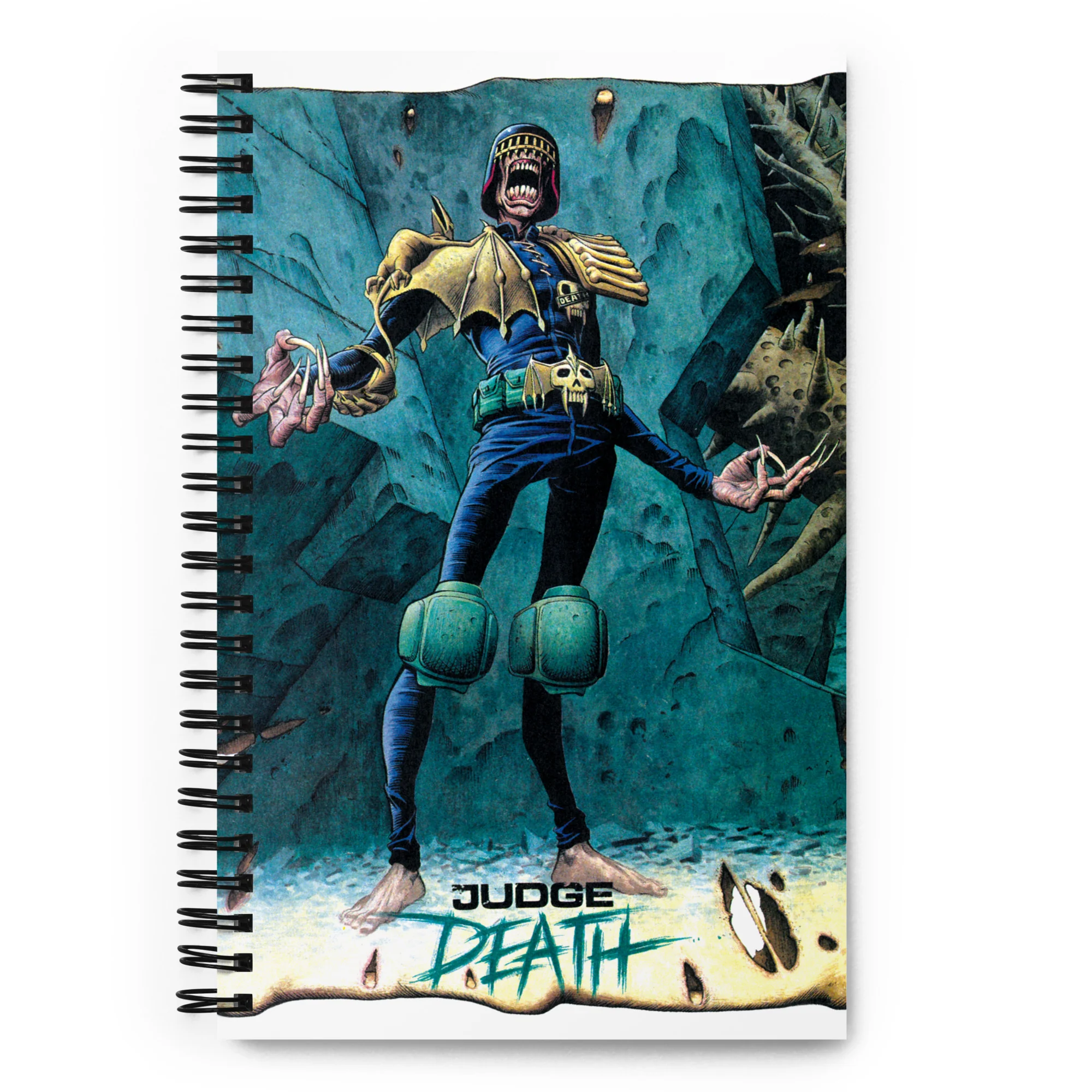 Judge Death Spiral Notebook