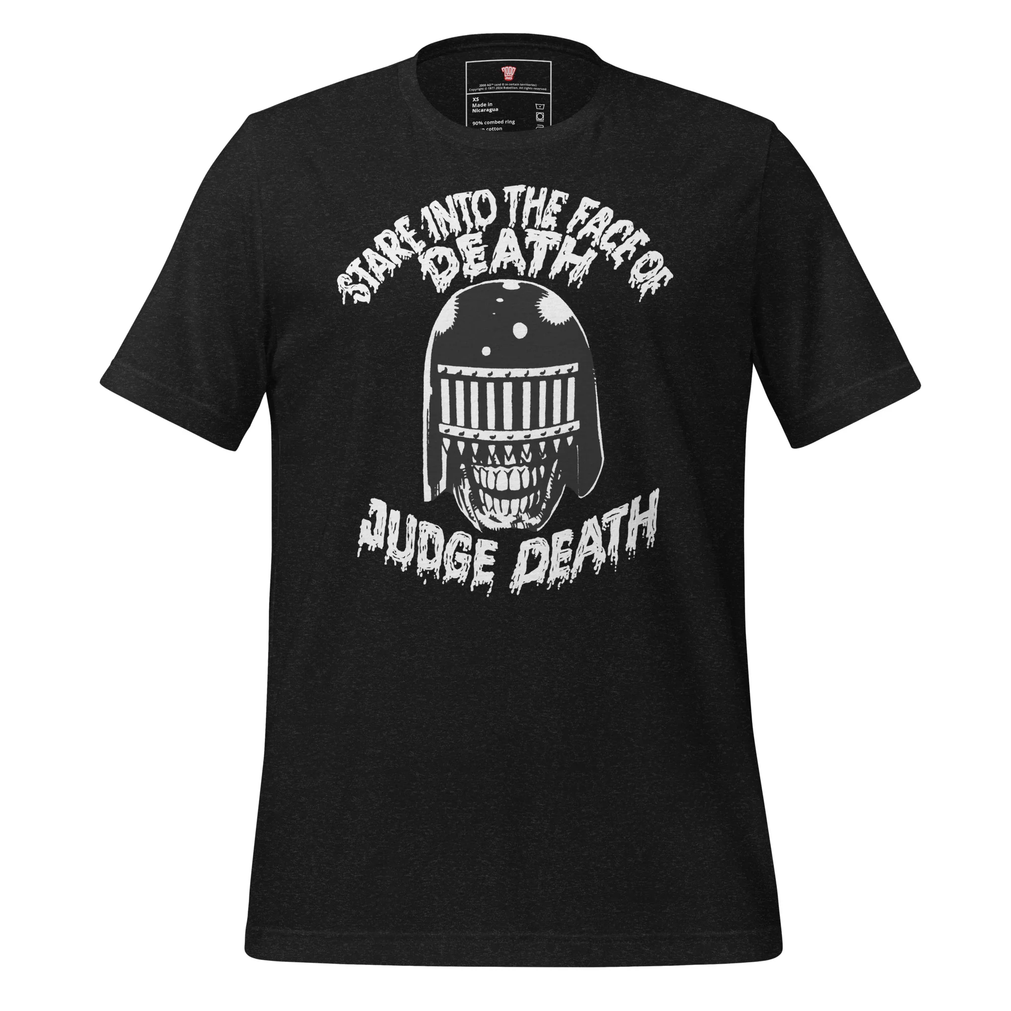 Judge Death ā Stare Into The Face of Death T-shirt