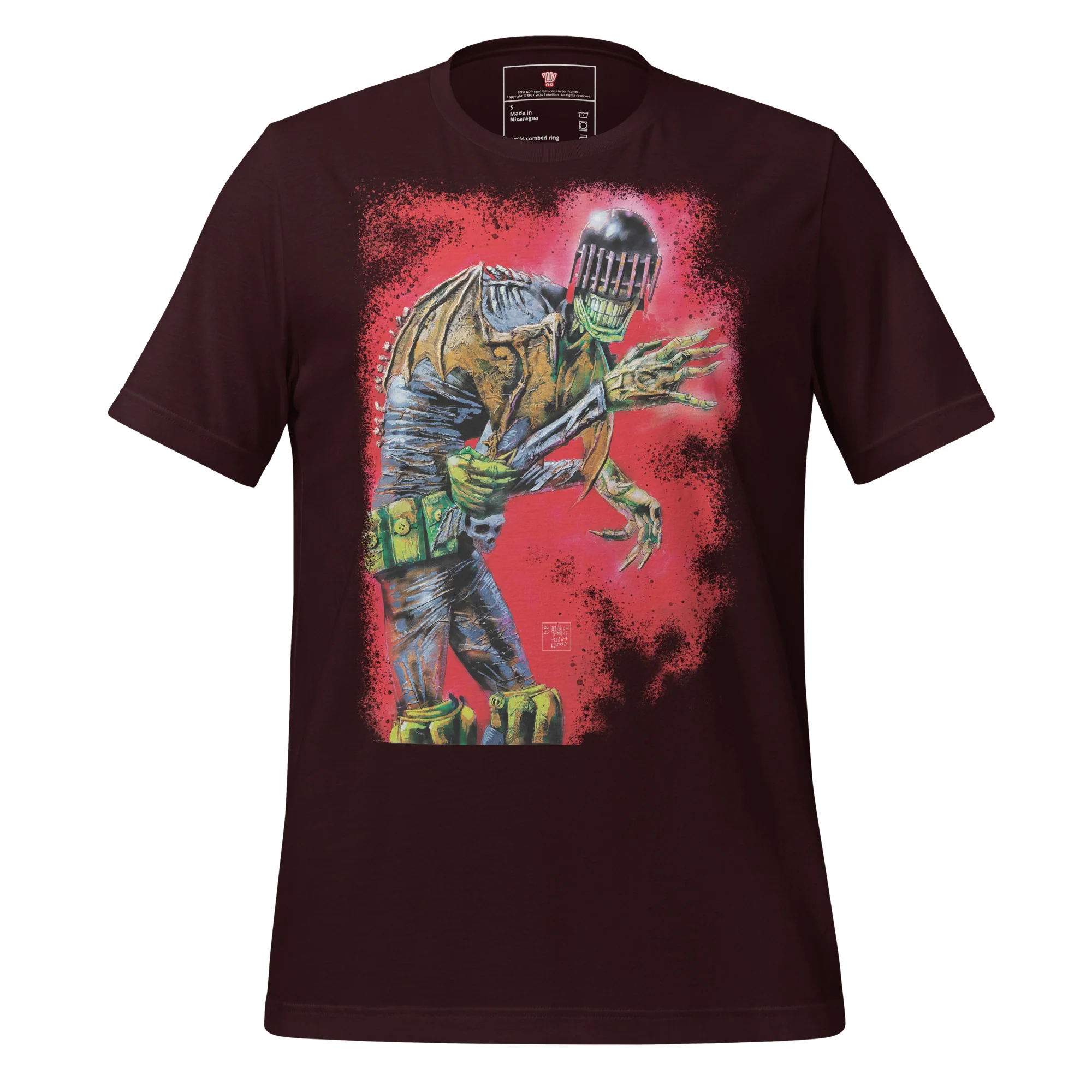Judge Death T-Shirt Art by Warwick Fraser-Coombe - Image 2