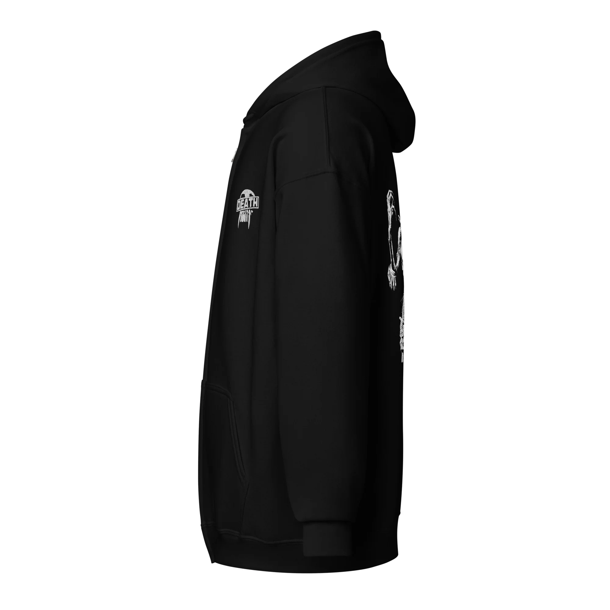Judge Death Vs Judge Anderson zip hoodie - Image 5