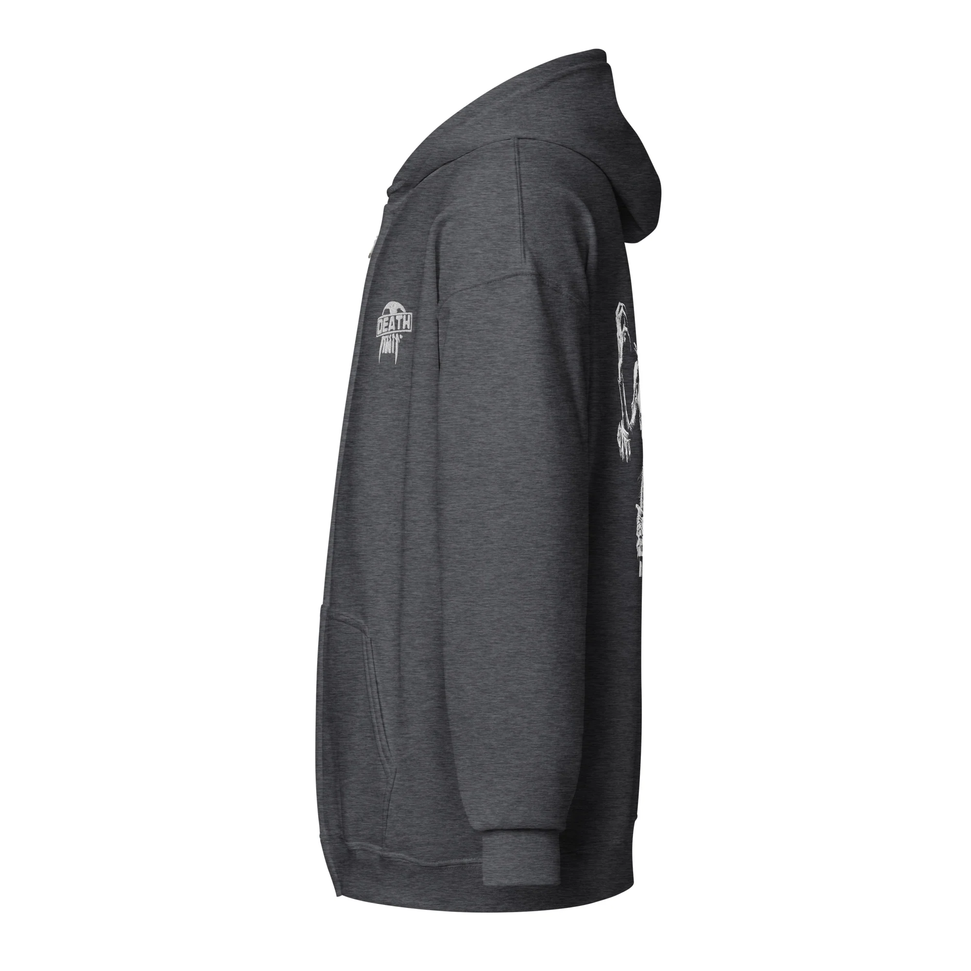 Judge Death Vs Judge Anderson zip hoodie - Image 9
