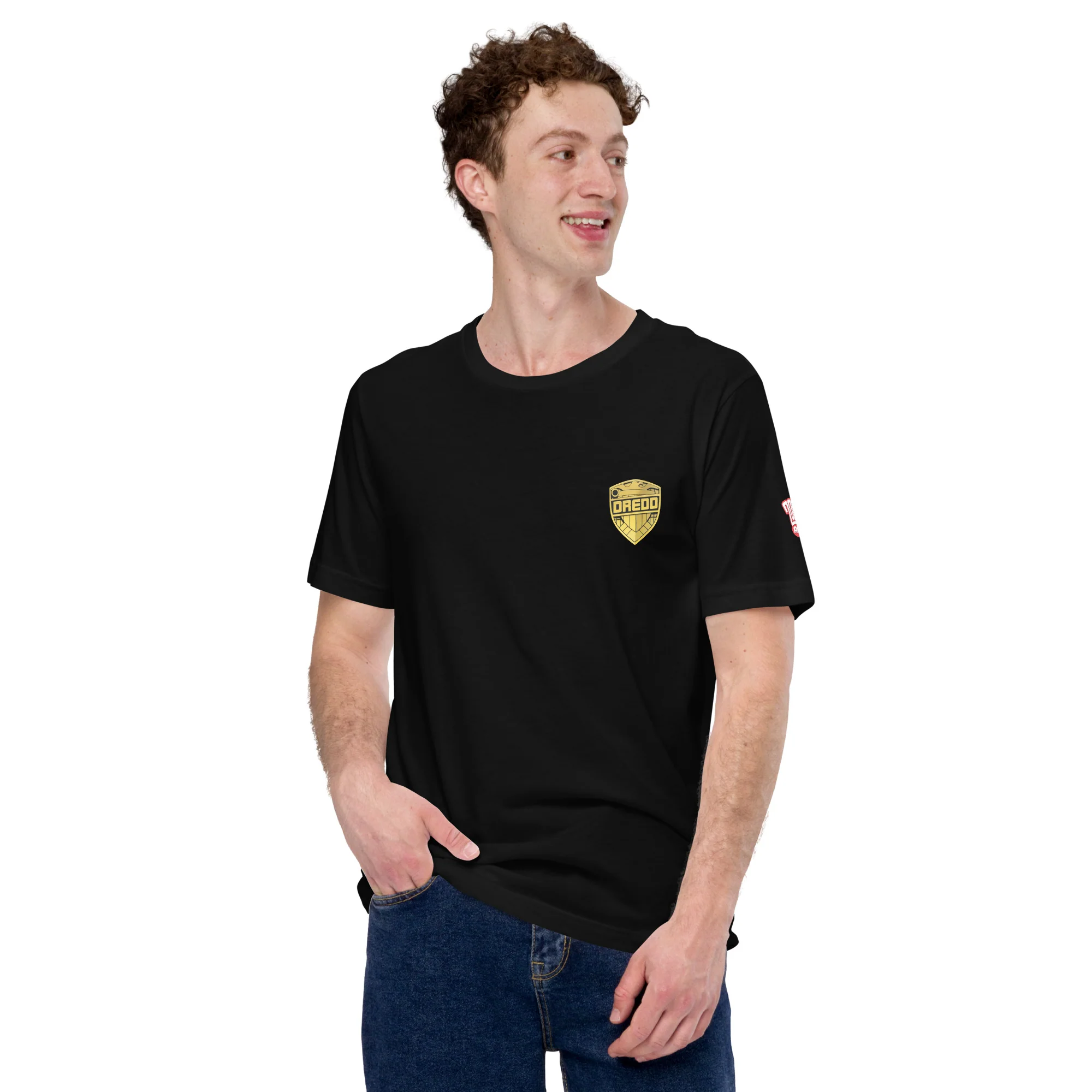 Judge Dredd Badge T-Shirt - Image 2