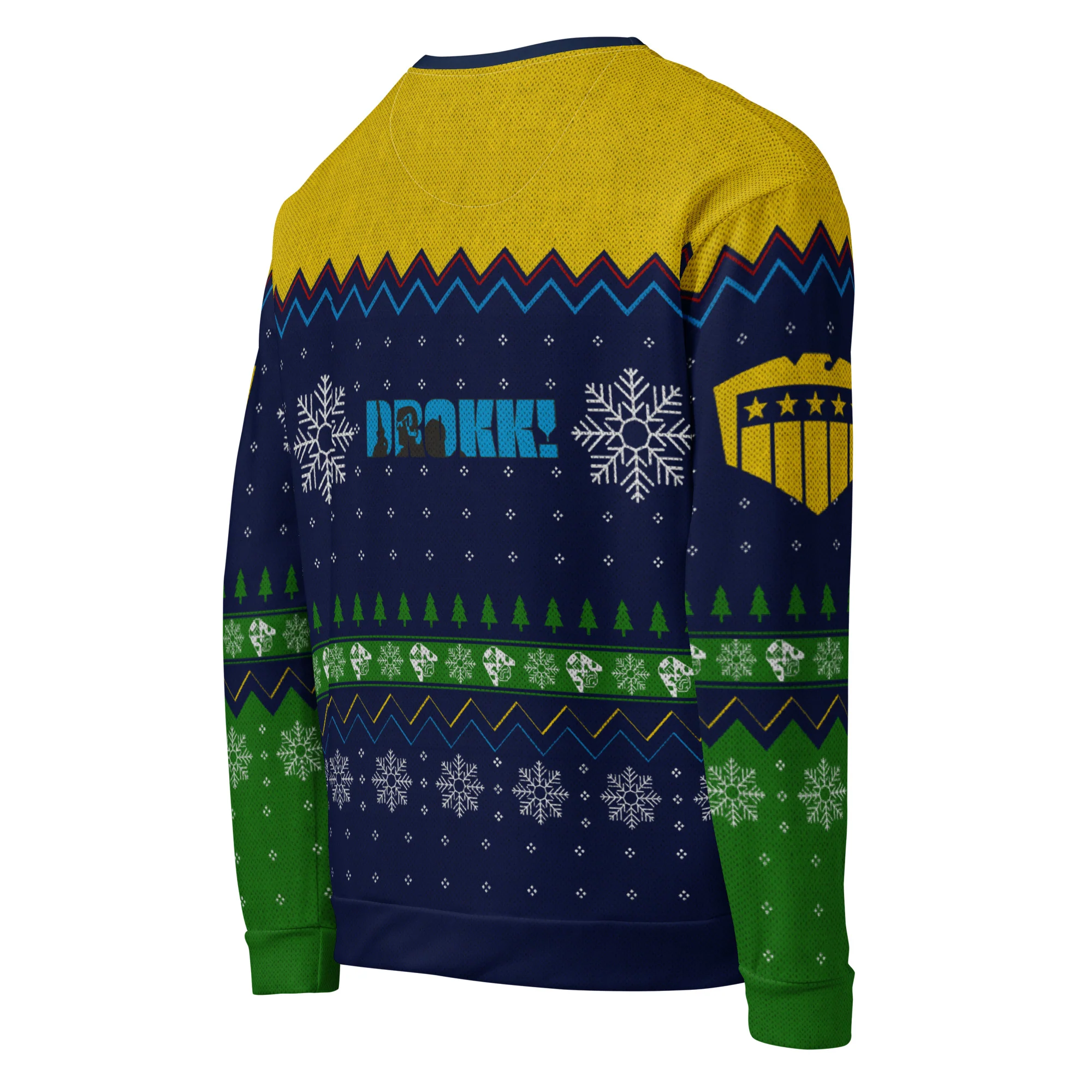 Judge Dredd Christmas Jumper - Image 4