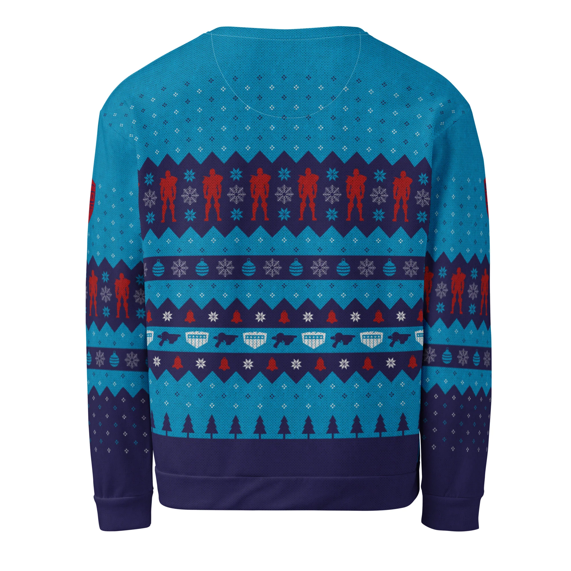 Judge Dredd âHo Drokking Ho Christmas jumper - Image 3