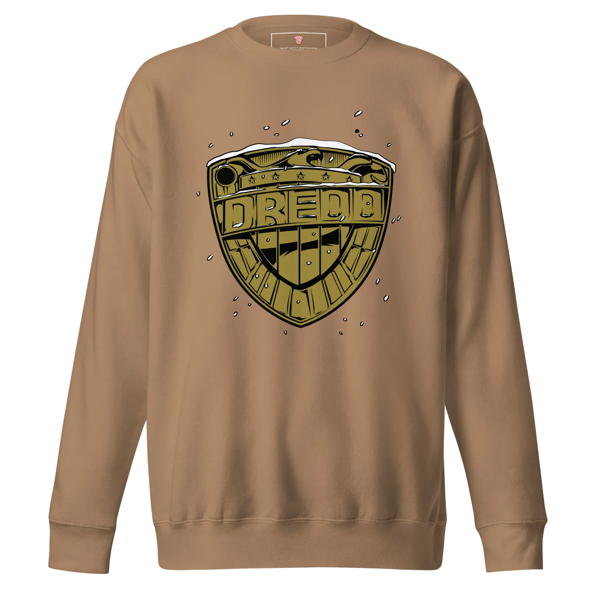 Judge Dredd Snow Badge Christmas Sweater - Image 3