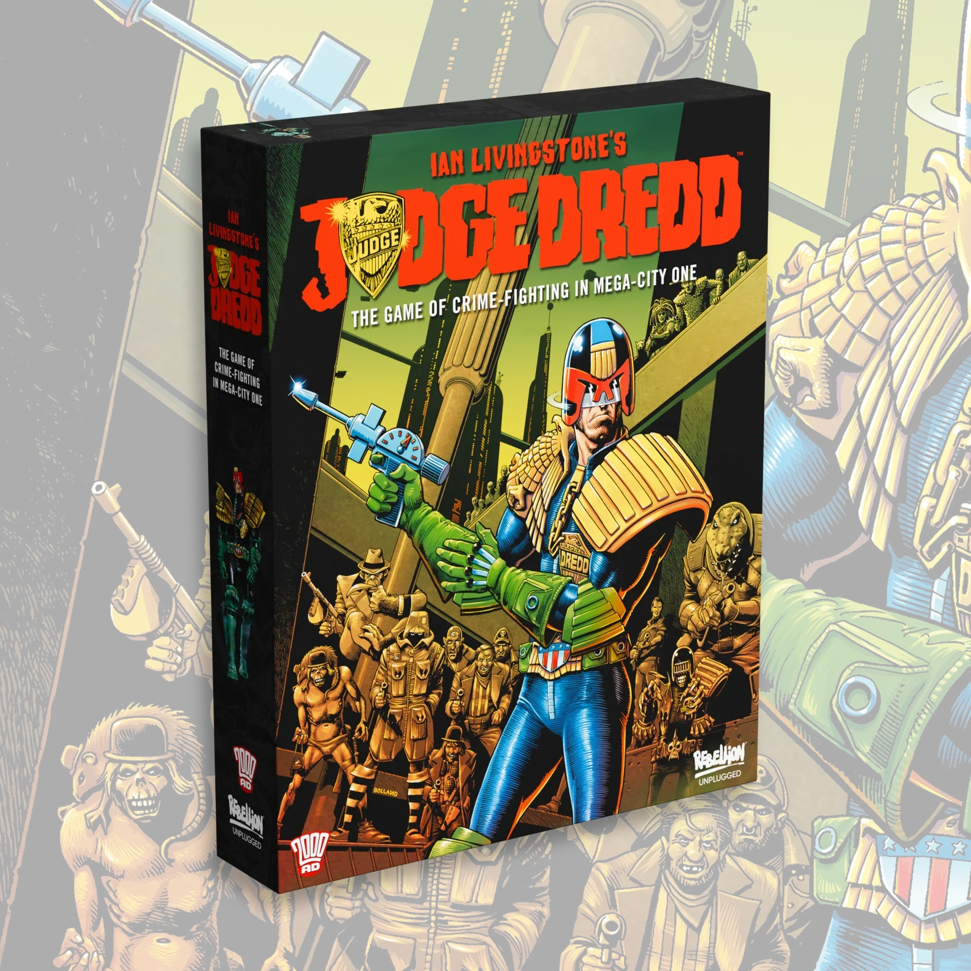 Judge Dredd: The Game of Crime-Fighting in Mega-City One