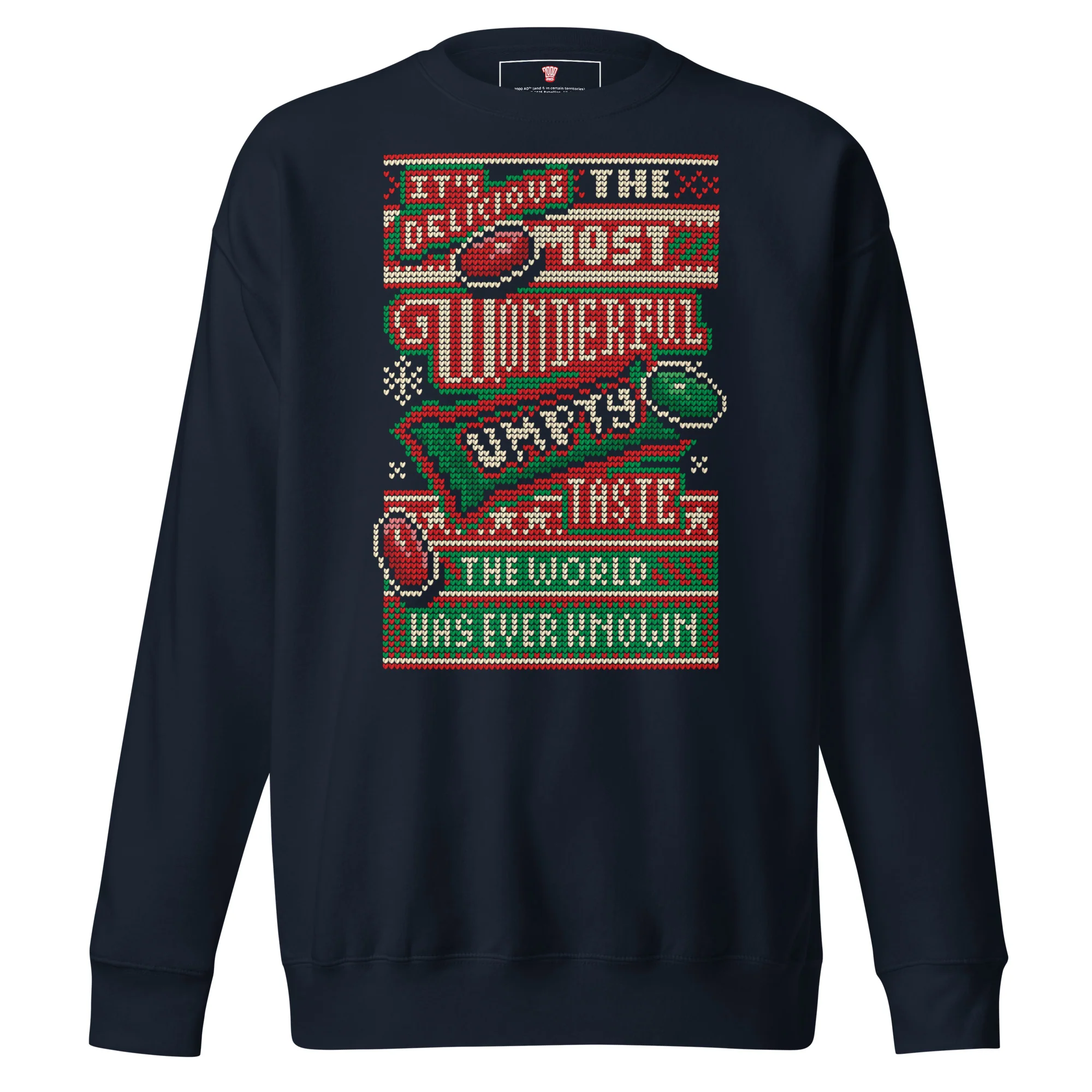 Judge Dredd Umpty Candy Christmas Sweater - Image 3