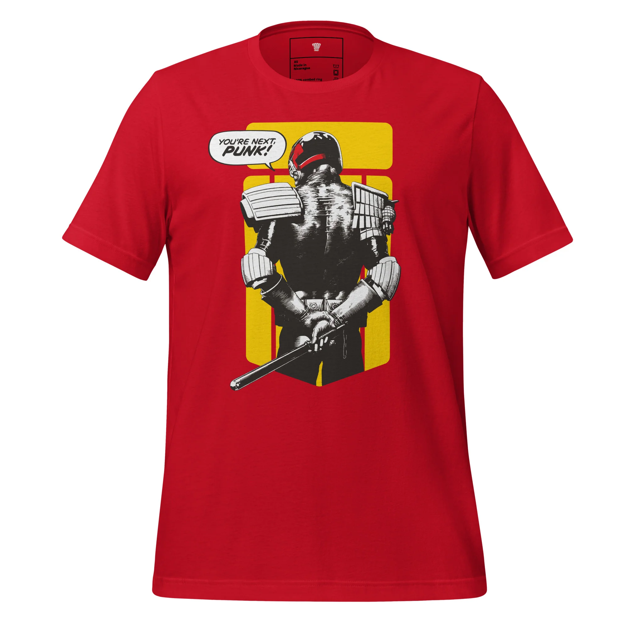 Judge Dredd 'You're Next, Punk!' T-Shirt - Image 3