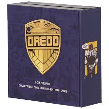 Judge Dredd Badge 2025 Silver Collectible by 101 Collectibles - Image 5