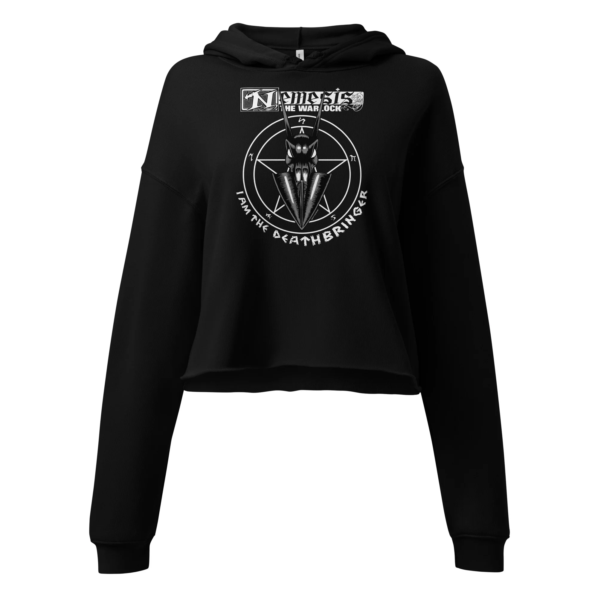 Nemesis Bryan Talbot's Deathbringer Women's Crop Hoodie