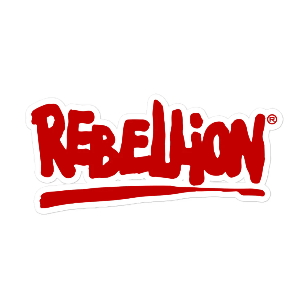 Rebellion Logo Bubble-free stickers - Image 3
