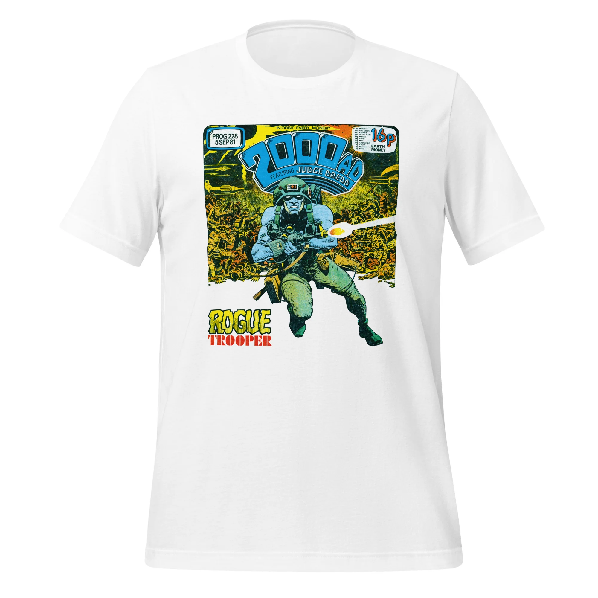 Rogue Trooper Prog 228 Cover T-Shirt - Image 3