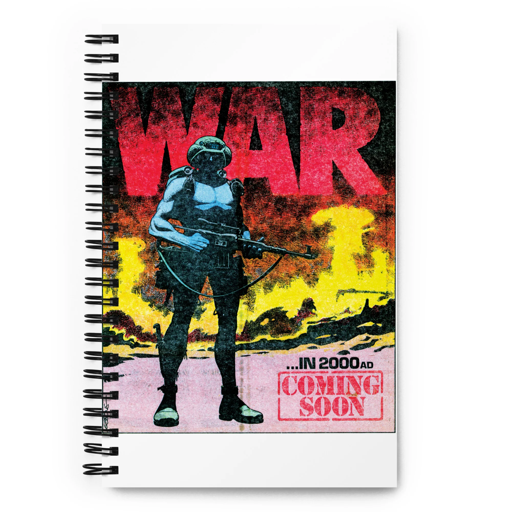 Rogue Trooper War Spiral Notebook