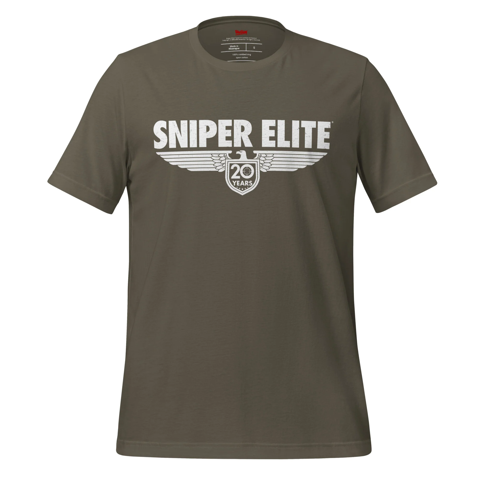 Sniper Elite 20 Years Logo T-Shirt - Image 3