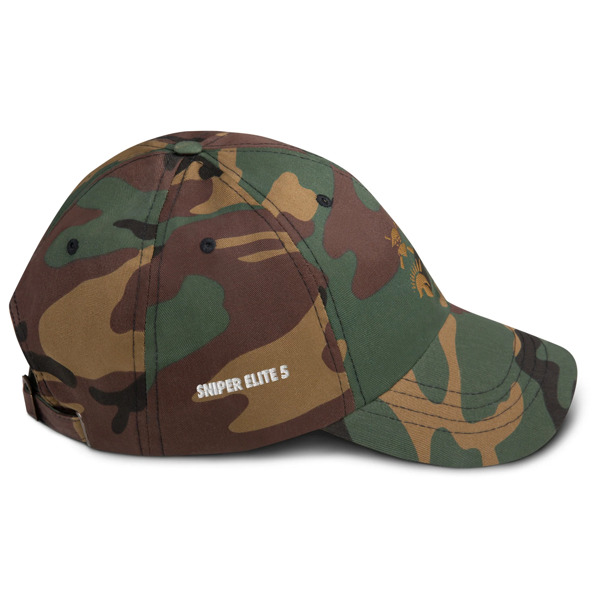 Sniper Elite 5 Factions Camo Cap - Image 4