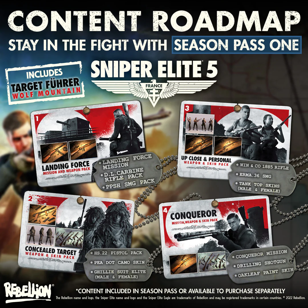 Sniper Elite 5 Season Pass One (Steam) - Image 2