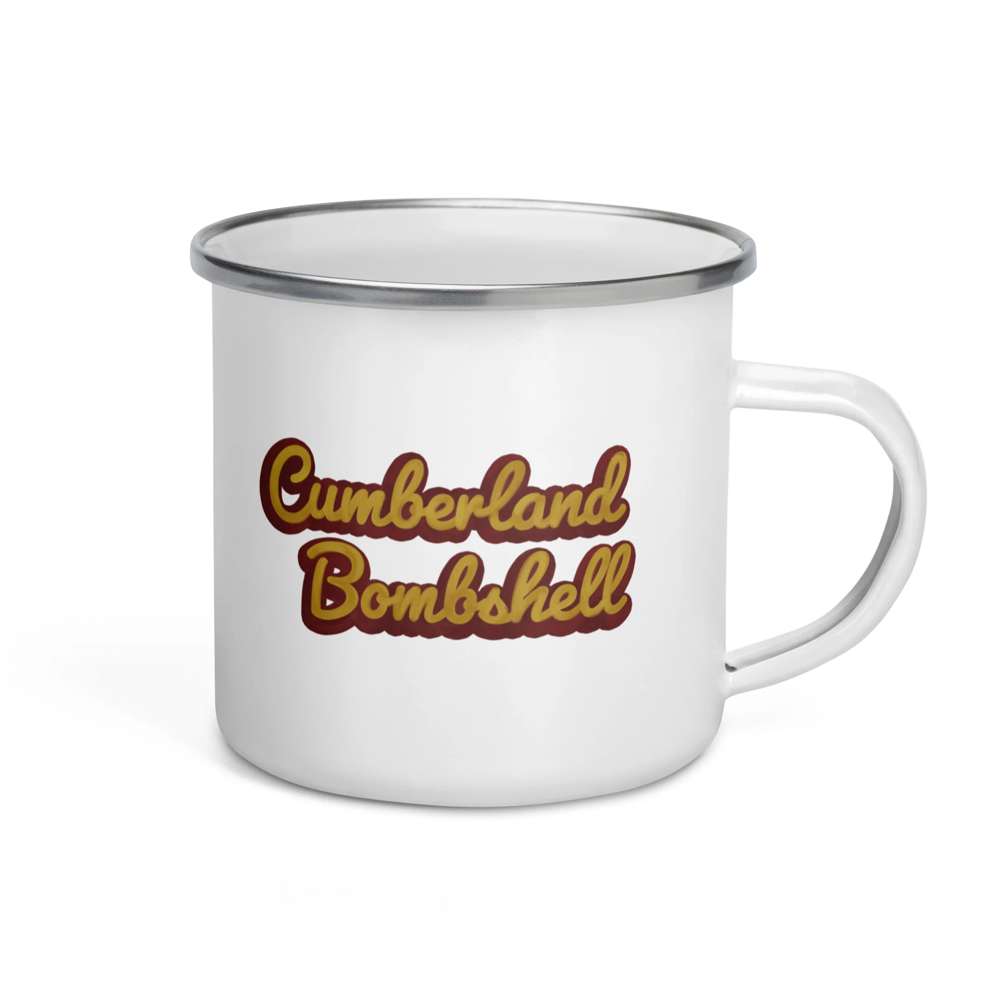Sniper Elite Resistance Cumberland Bombshell Enamel Mug - Image 2