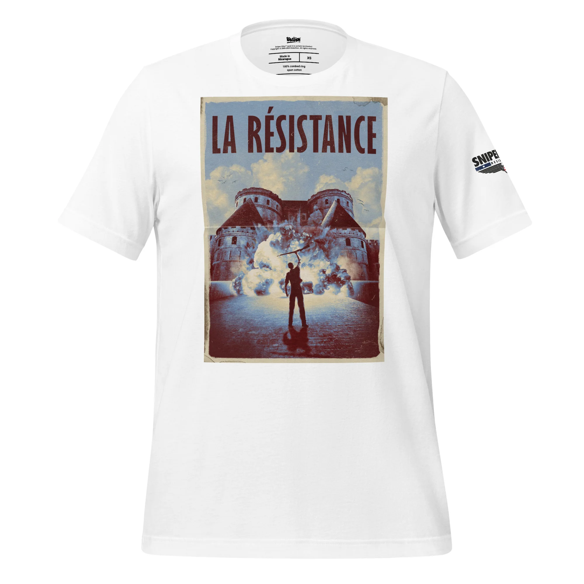 Sniper Elite Resistance La Resistance T-Shirt - Image 3