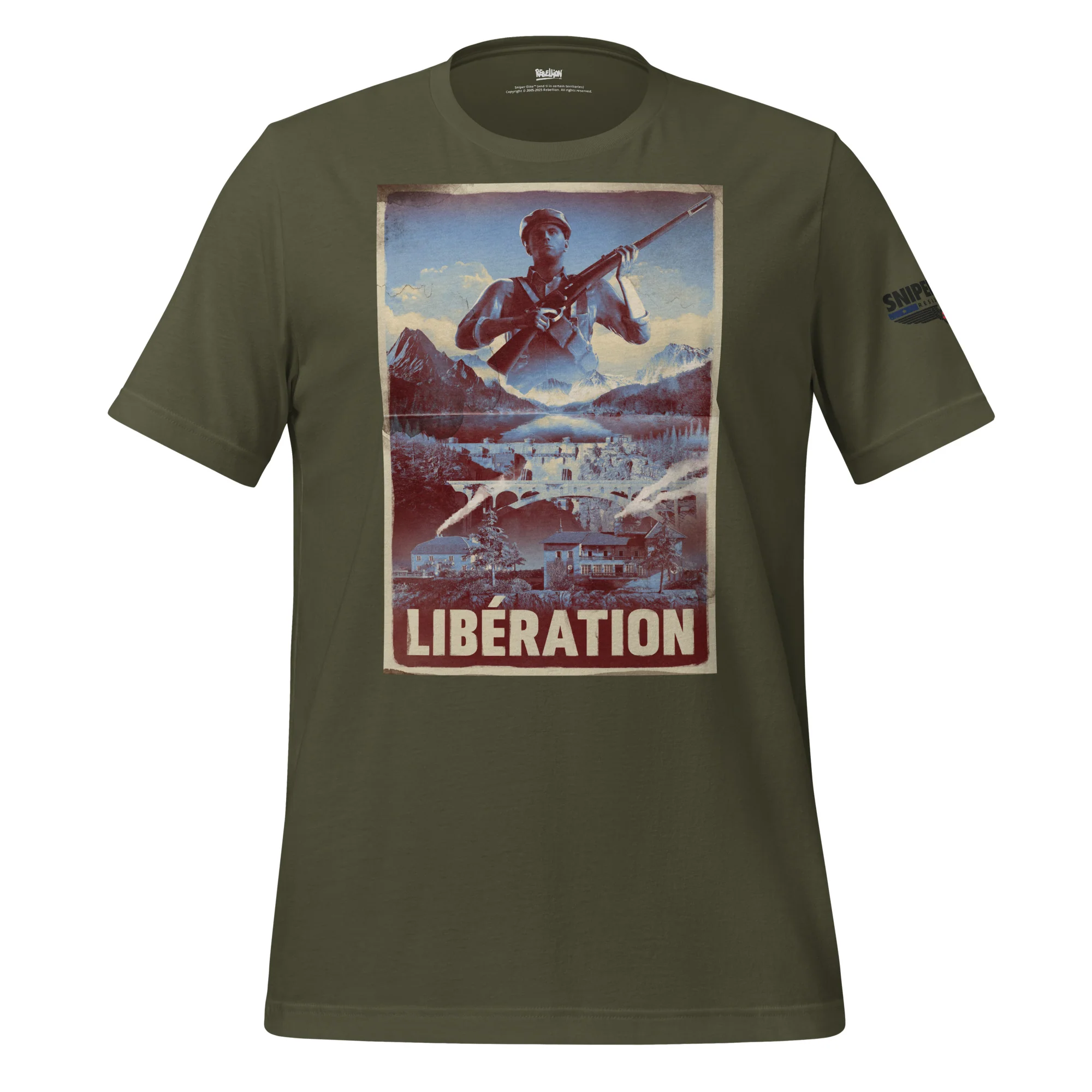 Sniper Elite Resistance Liberation T-Shirt - Image 2