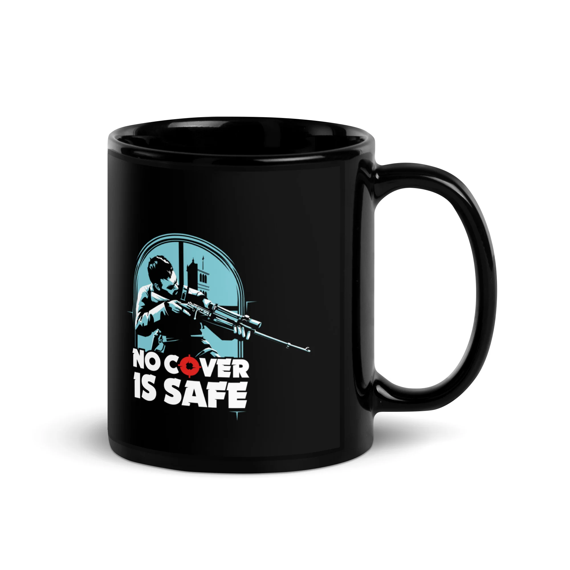 Sniper Elite Resistance No Cover is Safe Mug