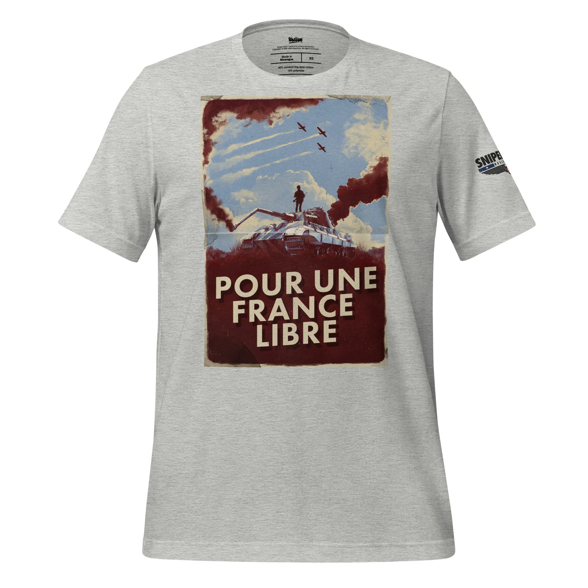 Sniper Elite Resistance Pour Une France Libre T-Shirt - Image 2