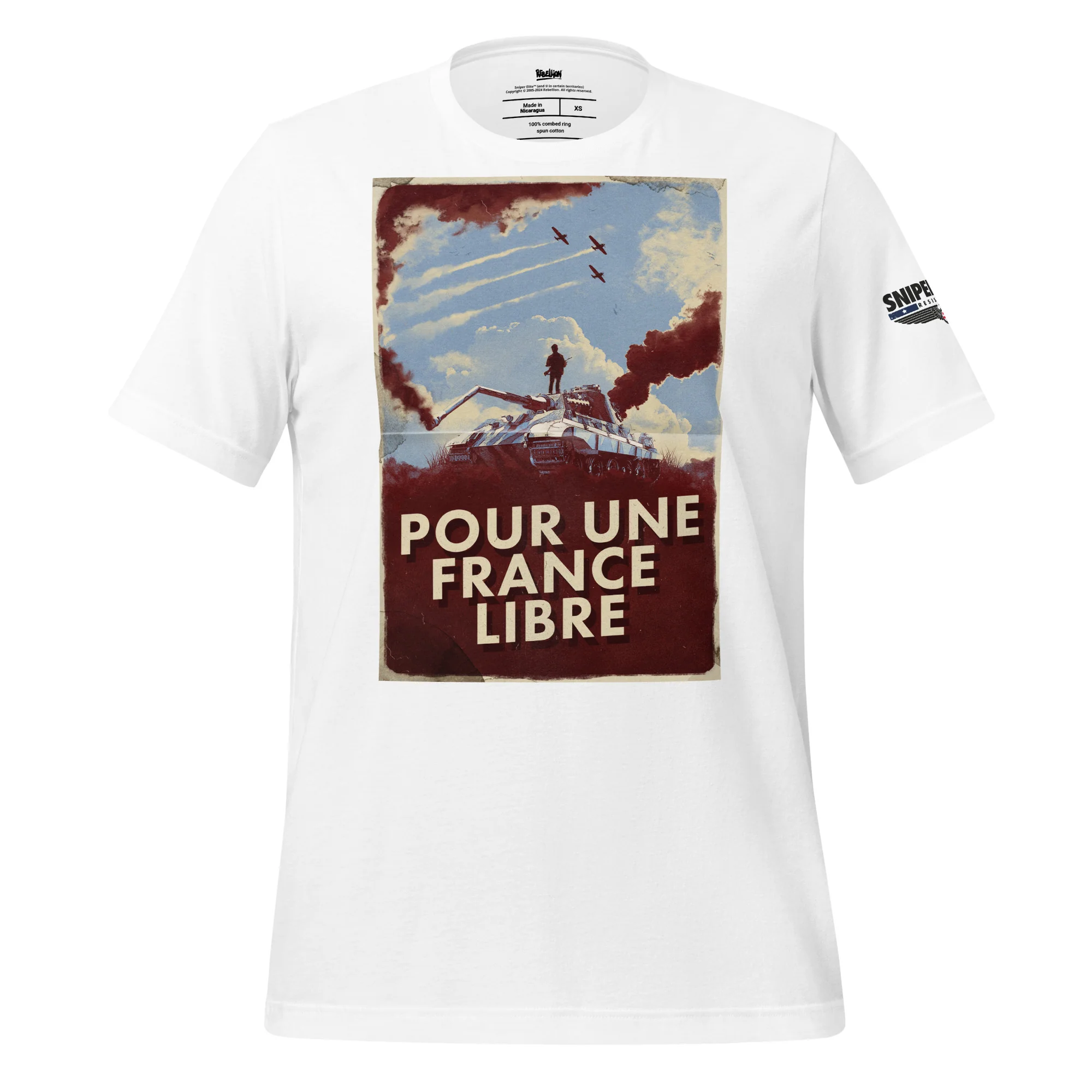 Sniper Elite Resistance Pour Une France Libre T-Shirt - Image 3