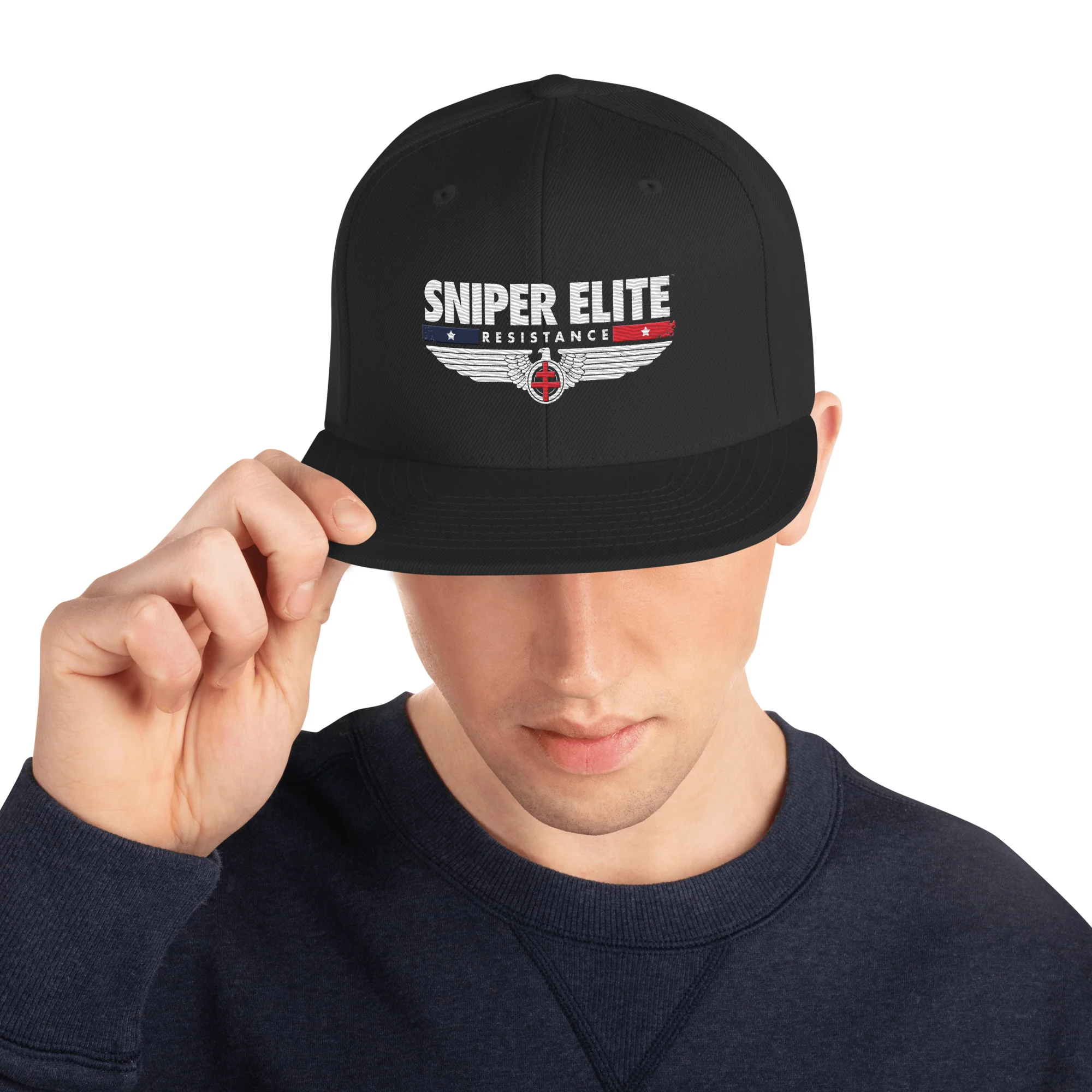Sniper Elite Resistance Snapback Hat - Image 3