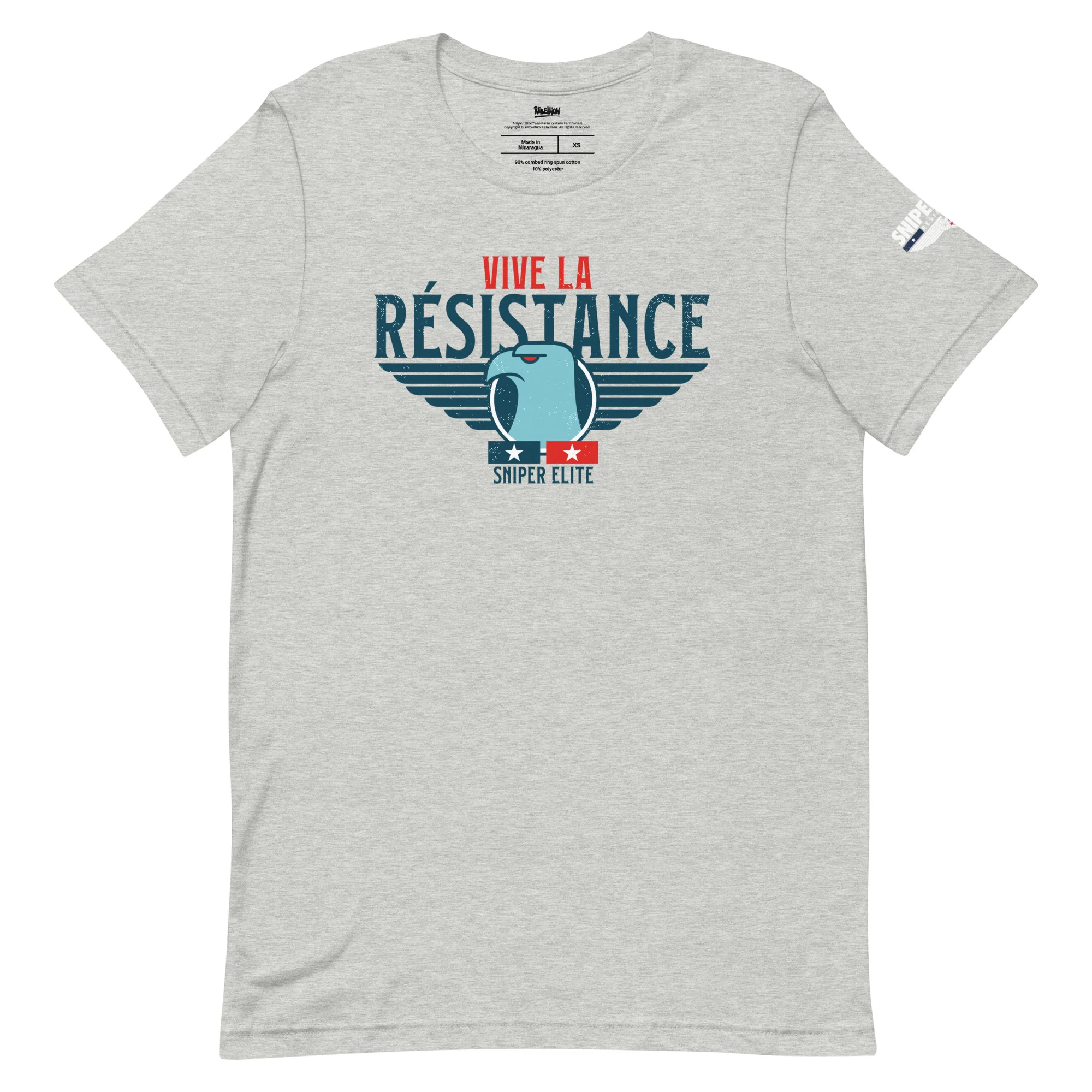 Sniper Elite Resistance Vive La Résistance T-shirt - Image 2