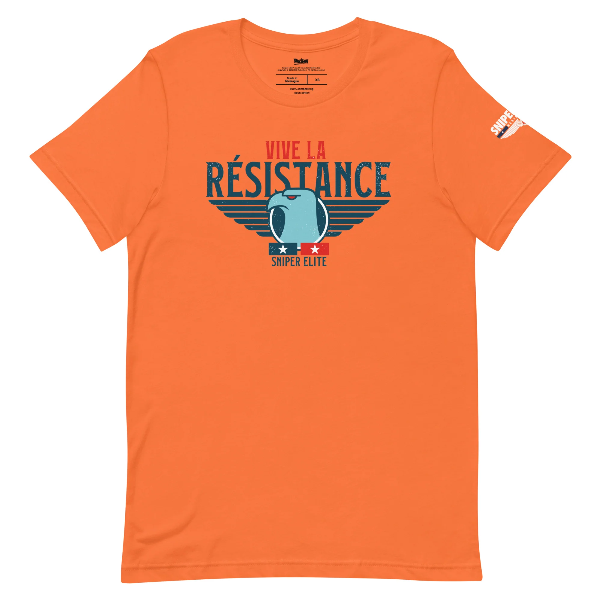 Sniper Elite Resistance Vive La Résistance T-shirt - Image 3