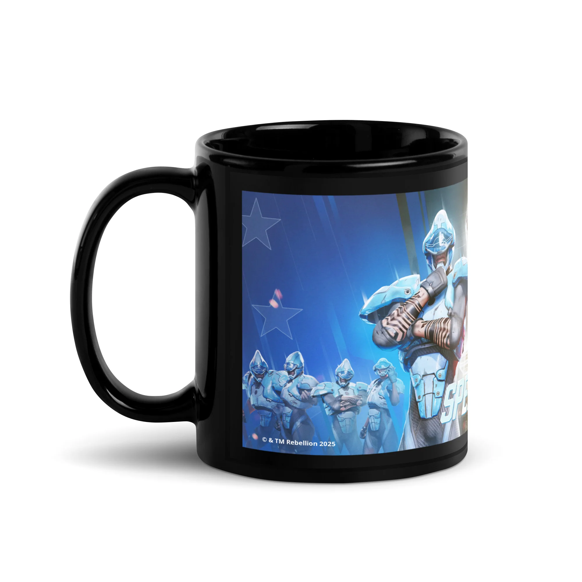 Speedball Black Gloss Mug - Image 3