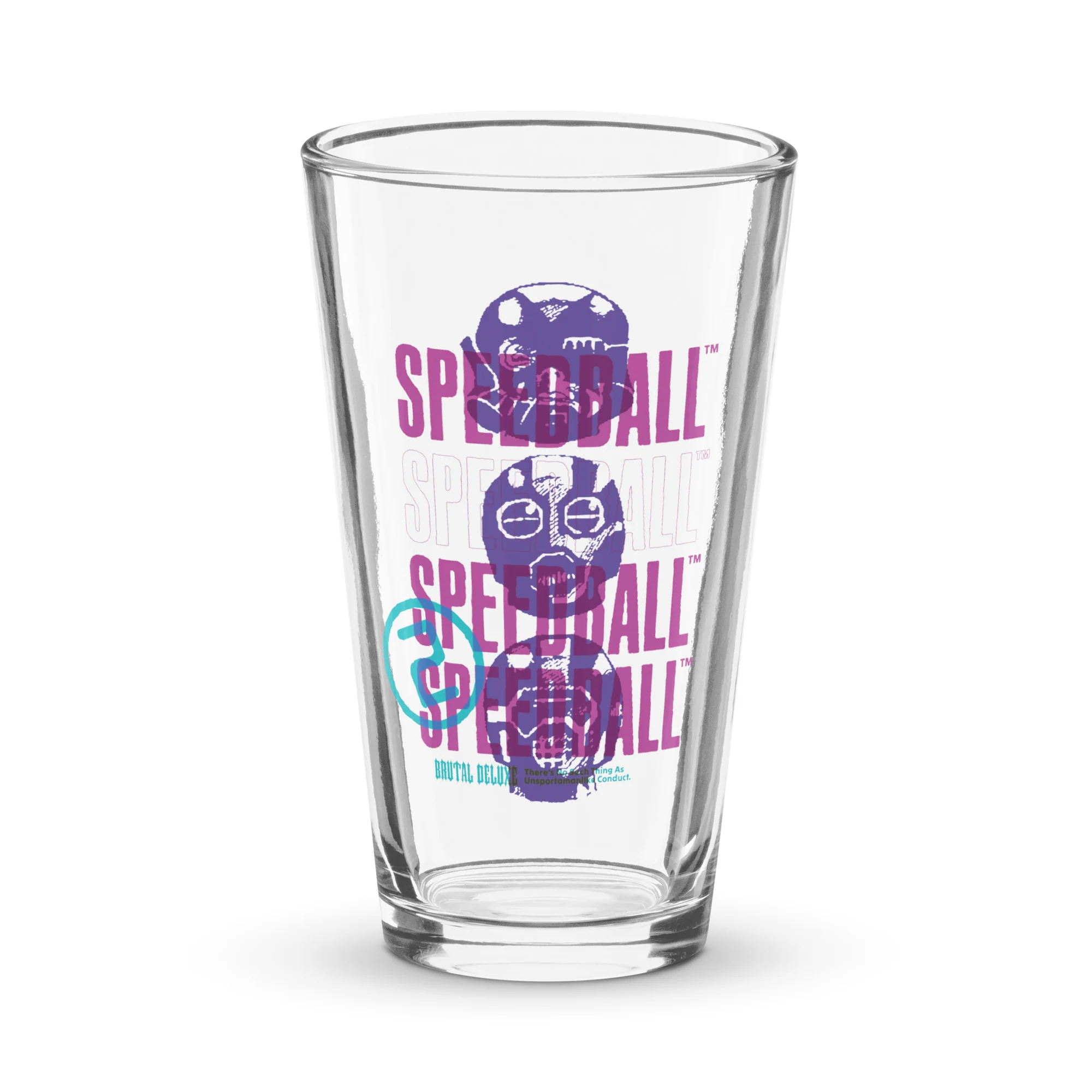 Speedball Pint Glass
