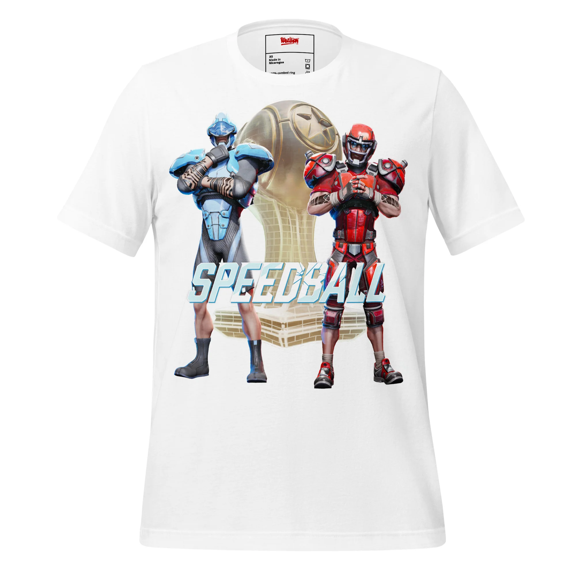 Speedball Player and Trophy T-Shirt - Image 3