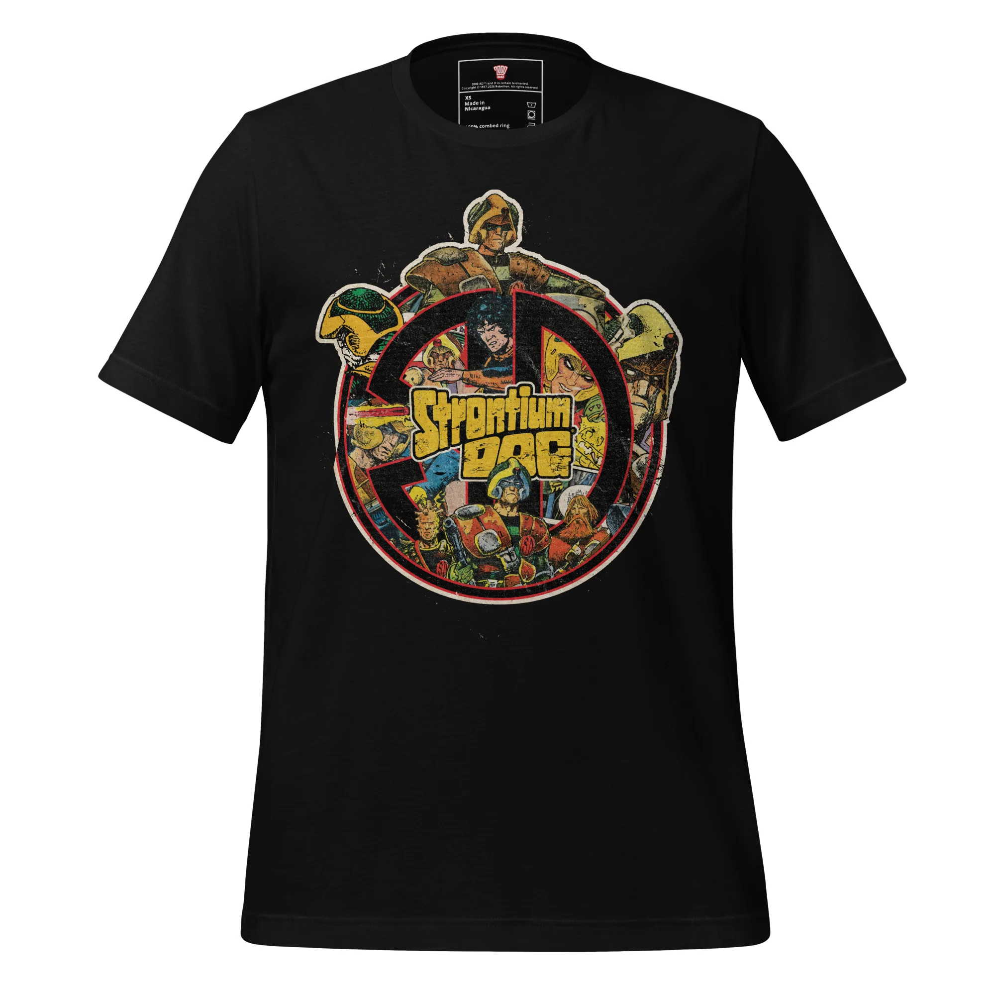 Strontium Dog Character Logo T-Shirt - Image 2