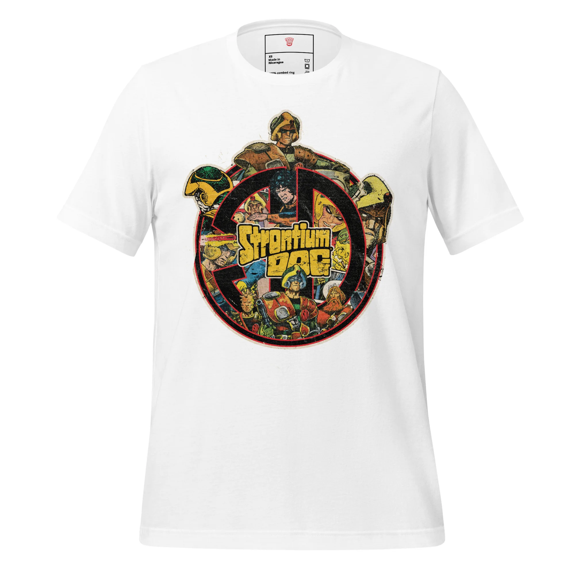 Strontium Dog Character Logo T-Shirt - Image 3
