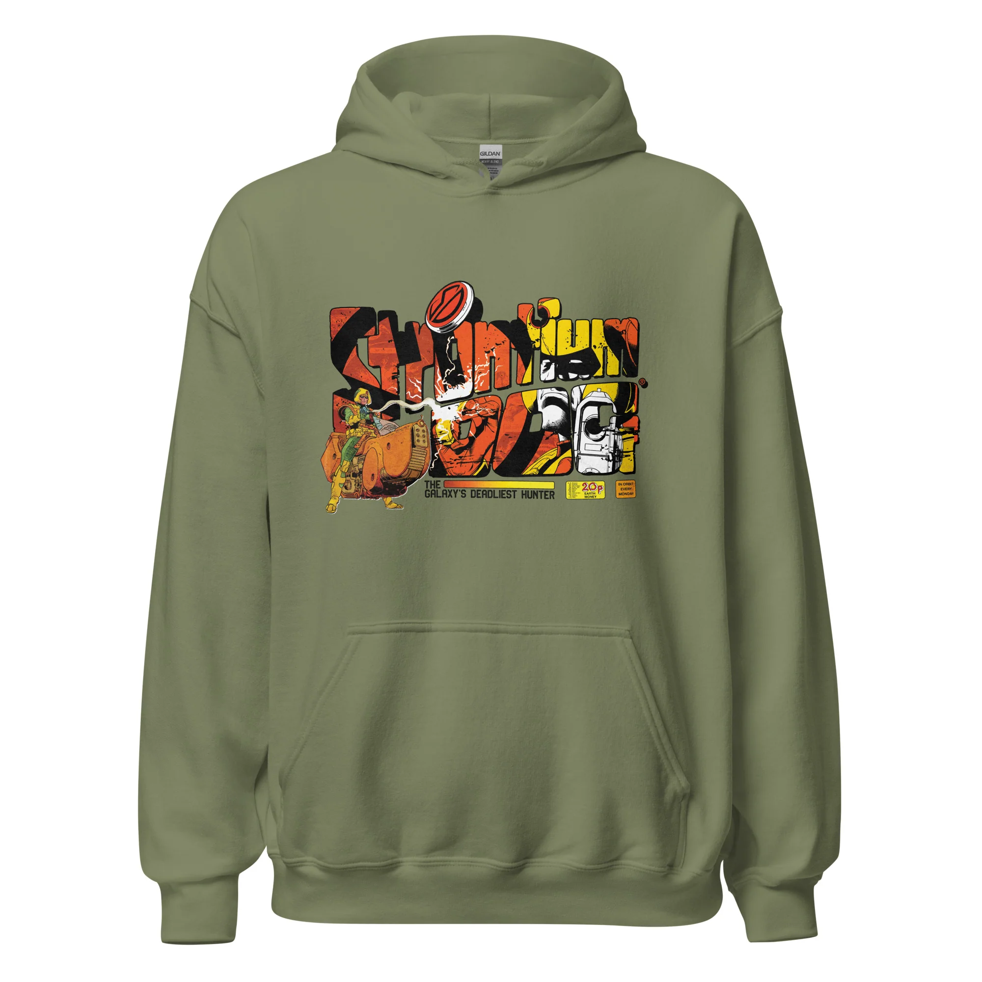 Strontium Dog Graphic Logo Hoodie - Image 2