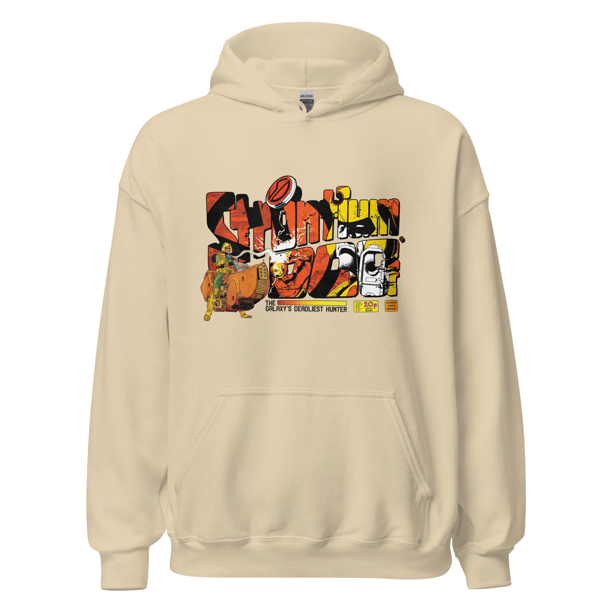 Strontium Dog Graphic Logo Hoodie - Image 3