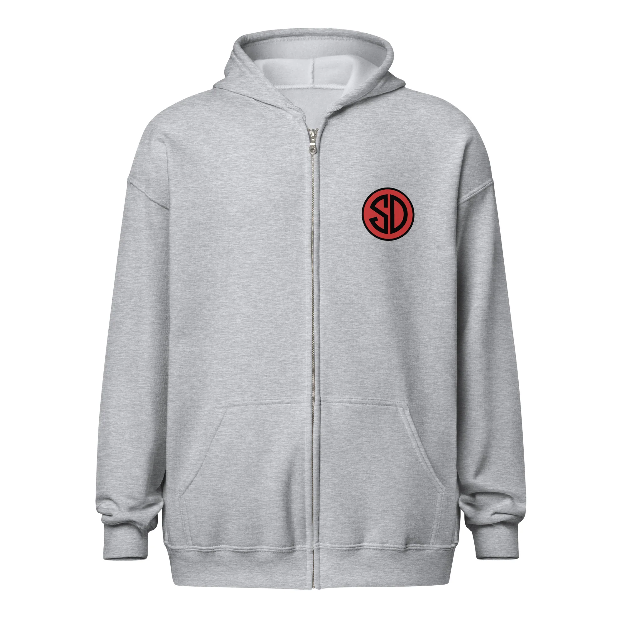 Strontium Dog Logo Zip Hoodie - Image 5
