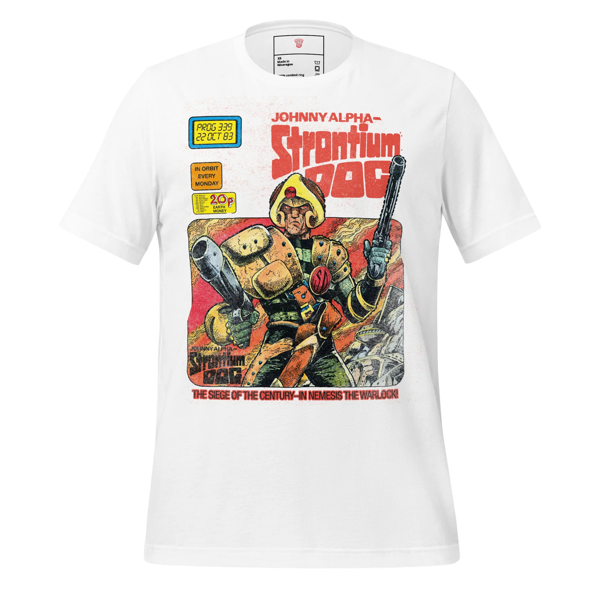 Strontium Dog Prog 339 T-Shirt - Image 3