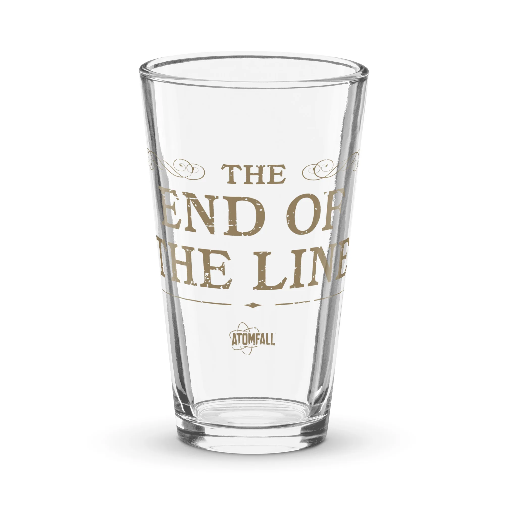 The End of the Line Pub Pint Glass