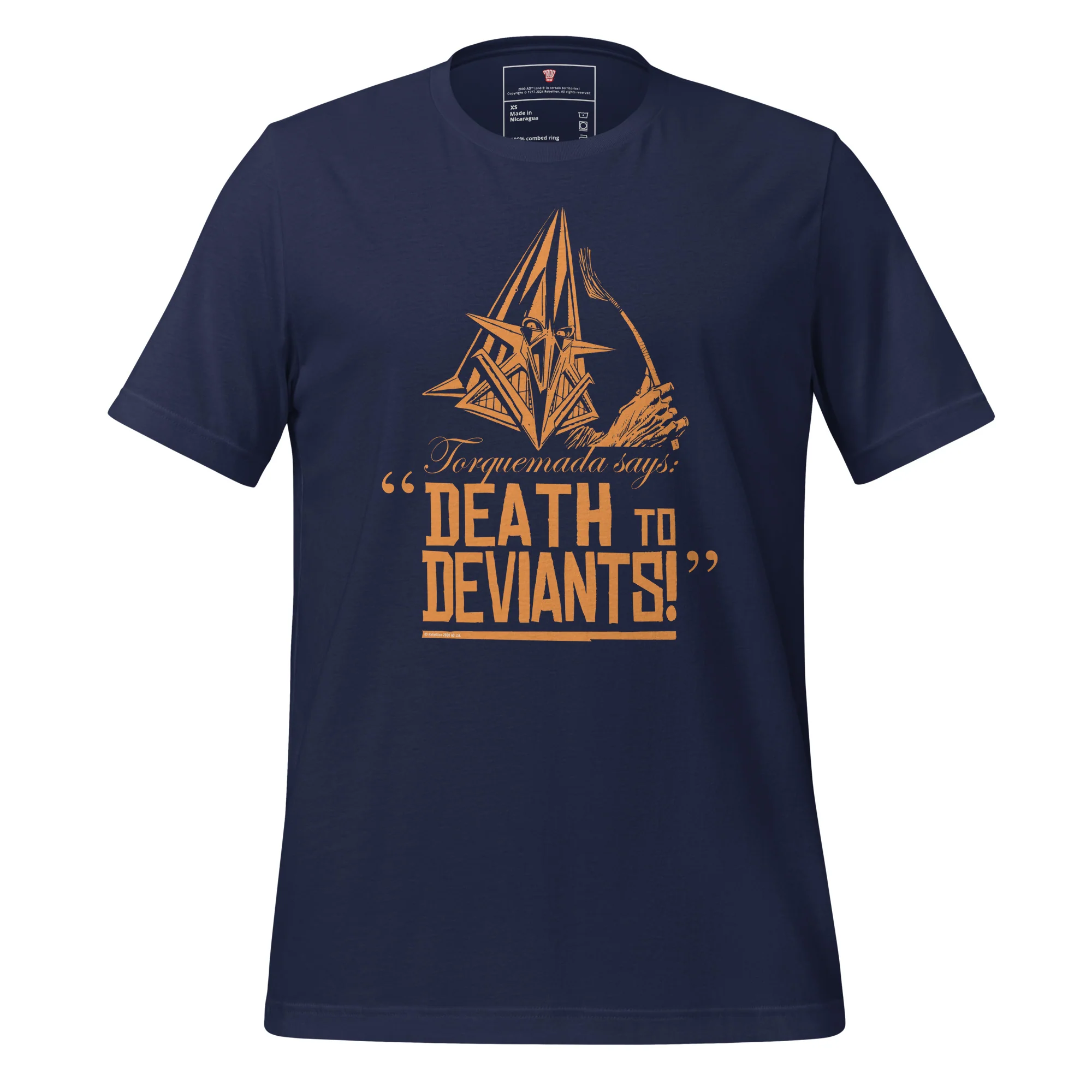 Torquemada: Death To Deviants T-Shirt - Image 2