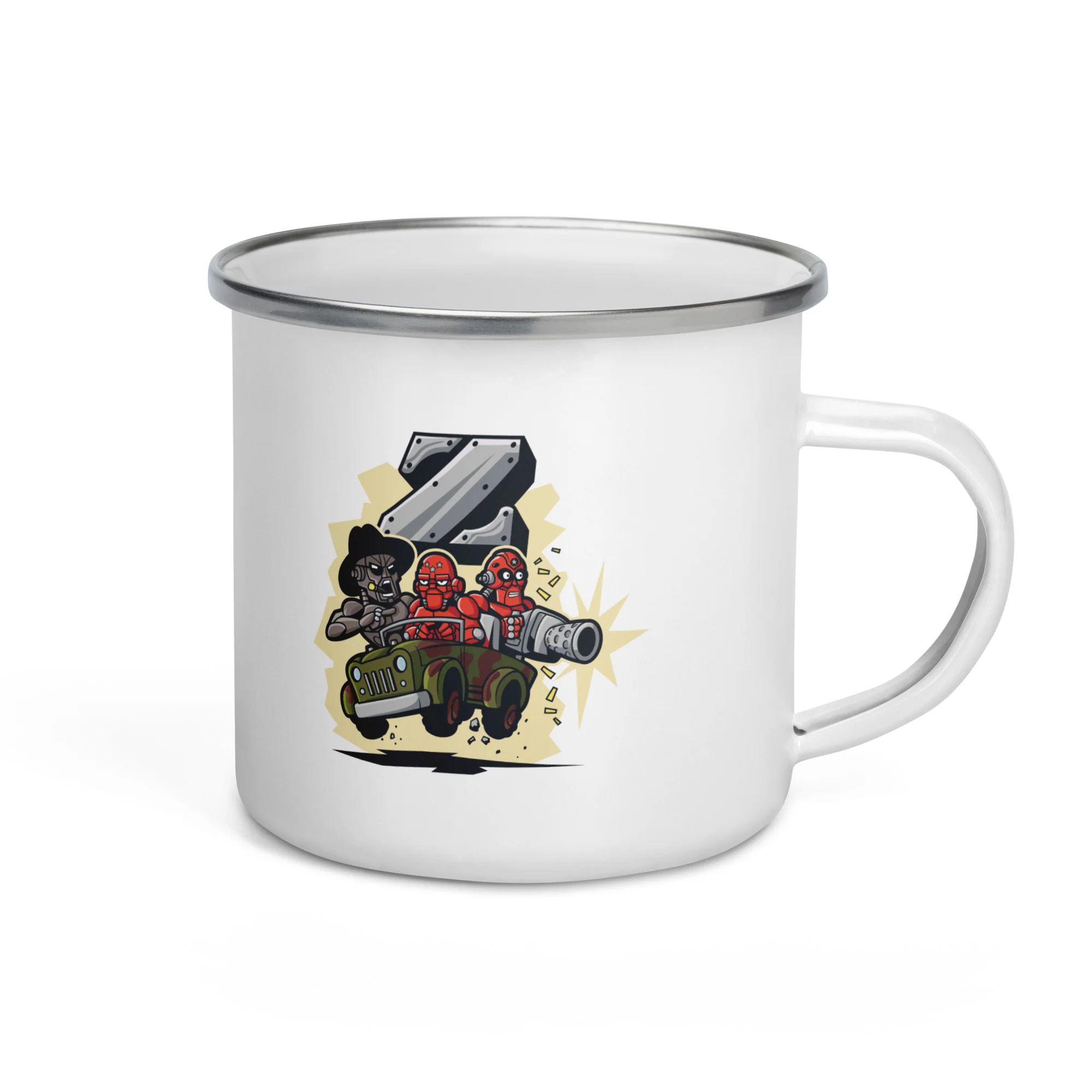 Z Enamel Mug - Image 2
