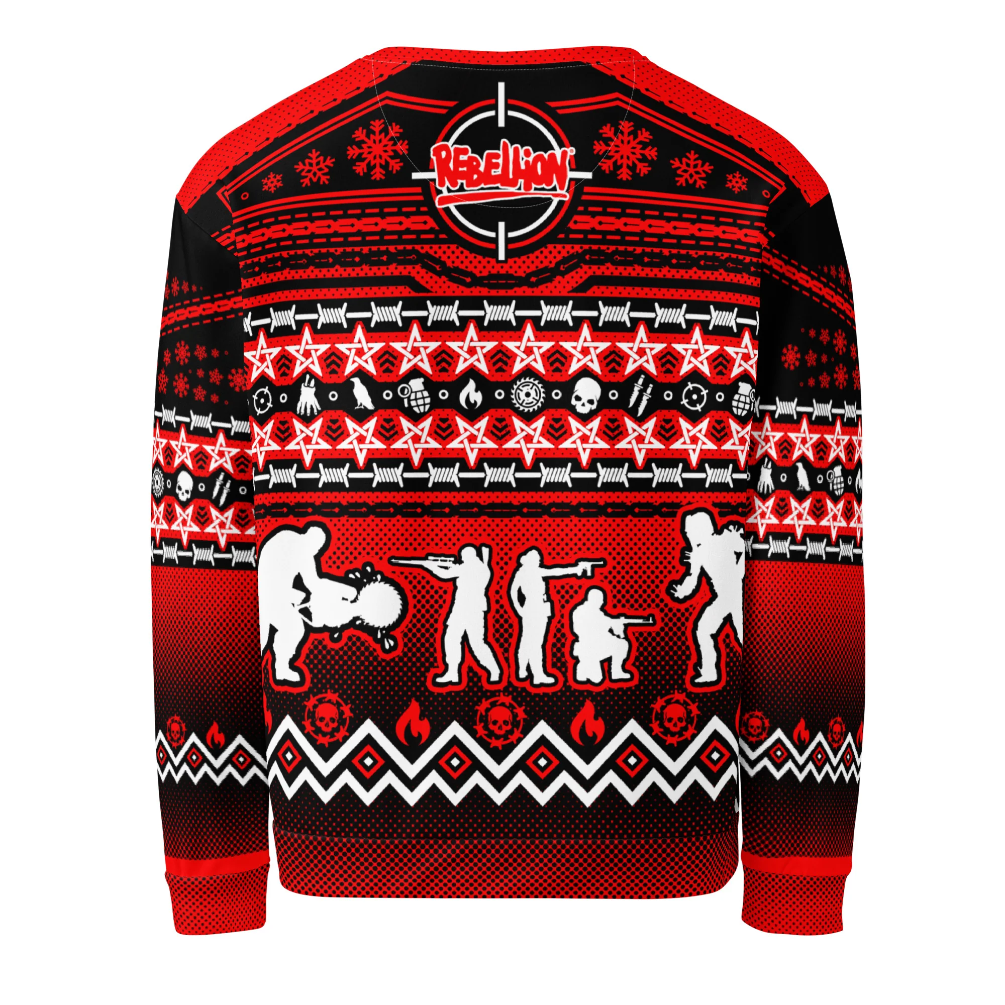 Zombie Army 4 Christmas Jumper - Image 3