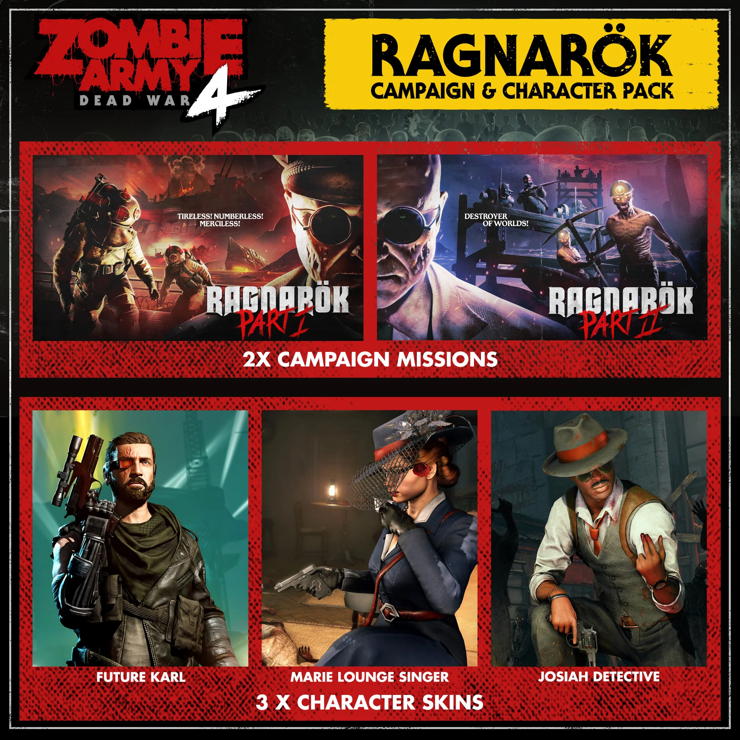 Zombie Army 4 Ragnarök Campaign & Character Pack (Steam) - Image 2