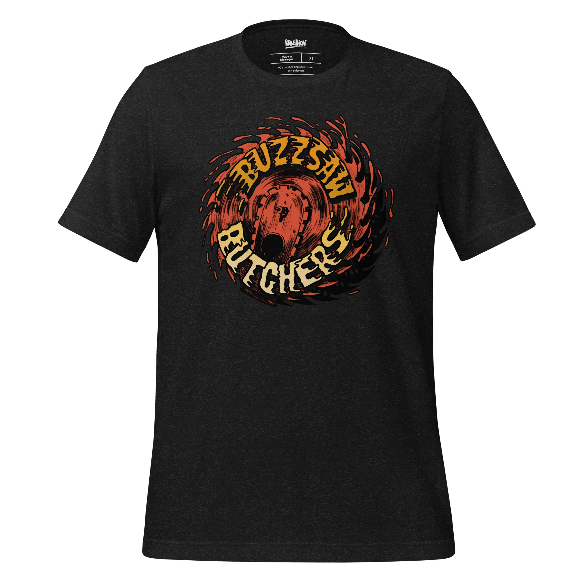 Zombie Army Buzzsaw Butchers T-Shirt - Image 2